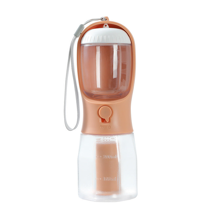 3-in-1 Portable Pet Cup (Water, Food & Waste Bags)