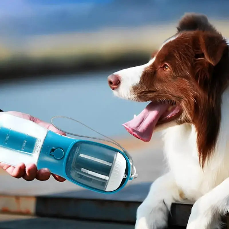 3-in-1 Portable Pet Cup (Water, Food & Waste Bags)
