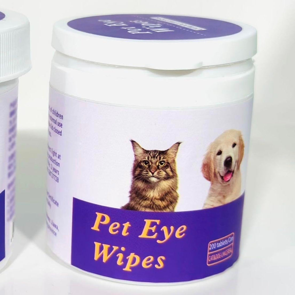 200 Pet Eye cleaning wipes Can , Tear Stain Remover