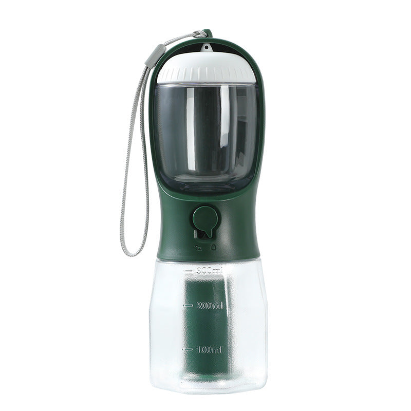 3-in-1 Portable Pet Cup (Water, Food & Waste Bags)