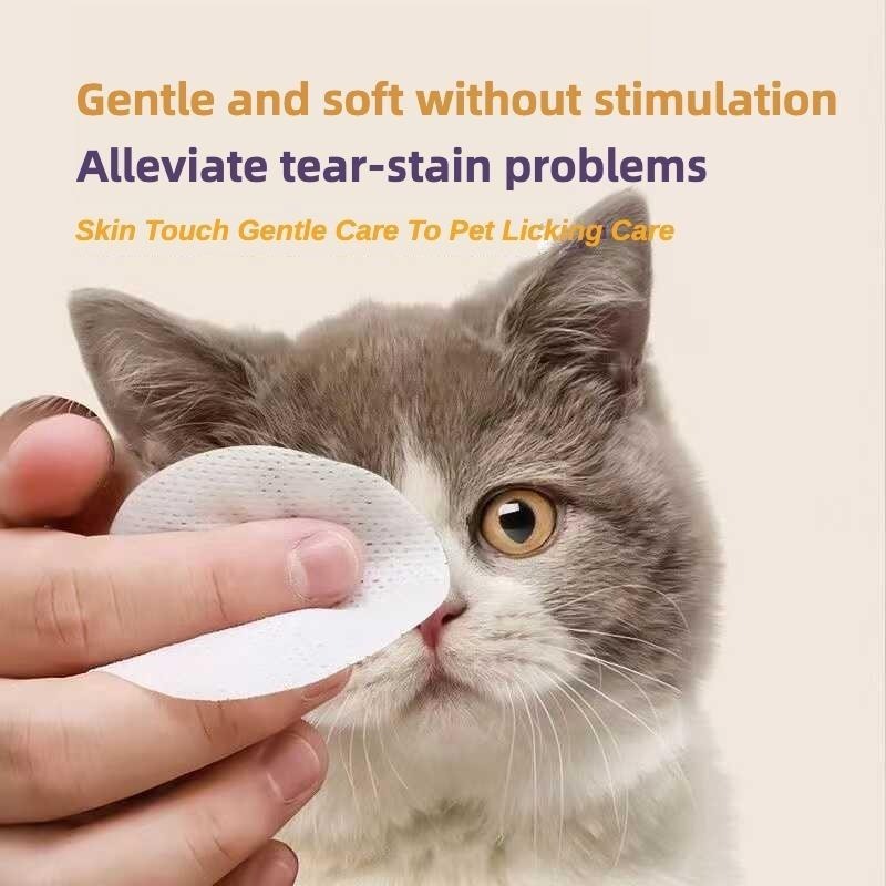 200 Pet Eye cleaning wipes Can , Tear Stain Remover
