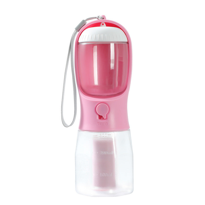 3-in-1 Portable Pet Cup (Water, Food & Waste Bags)